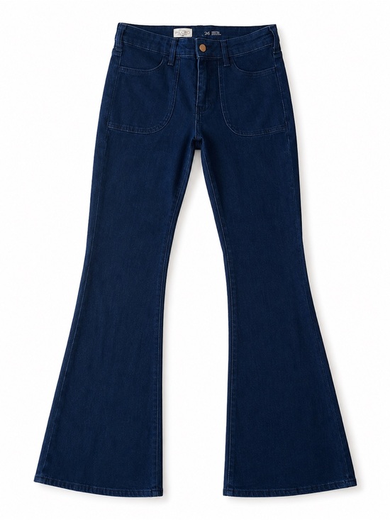 Pilcro Denim - Anthropology Pilcro Dark Wash Flare Jeans NWOT Size 26